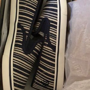 Ralph Lauren Shoes - New Navystripesize 8 b Ralph Lauren Slip on shoe Ralph Lauren Shoes - New Navystripesize 8 b Ralph Lauren Slip on shoe
